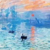 Impression Sunrise Claude Monet Diamond Painting
