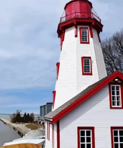 Kincardine Lighthouse Canada Diamond Painting