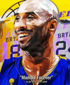 Kobe Jersey Pop Art Diamond Painting
