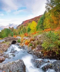 Lake District In The Autumn Diamond Painting