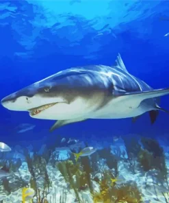 Lemon Shark Diamond Painting