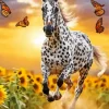 Leopard Horse Diamond Painting