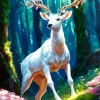 Magical Guardian Deer Diamond Painting