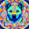 Mandala Dog Diamond Painting