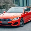 Orange Bmw Lava Diamond Painting
