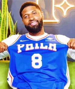 Paul George Diamond Painting