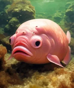 Pink Fish Diamond Painting