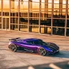 Purple Koenigsegg Agera Diamond Painting