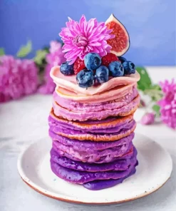 Purple Pancakes Diamond Painting