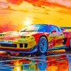 Race Fast Car Diamond Painting