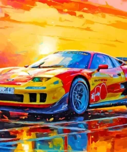 Race Fast Car Diamond Painting