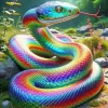 Rainbow Snake Diamond Painting