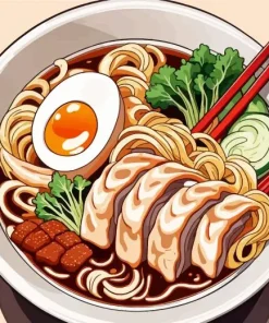 Ramen Bowl Diamond Painting