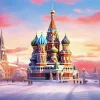 Red Square Moscow Diamond Painting
