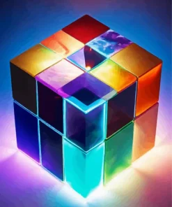 Rubiks Cube Diamond Painting