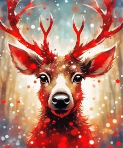 Rudolph Art Diamond Painting