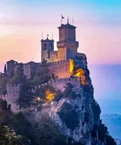 San Marino Guaita Tower Diamond Painting