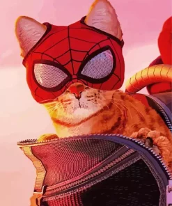 Spider Cat Diamond Painting
