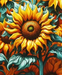 Sunflowers Art Diamond Painting