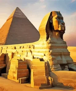 The Great Sphinx Of Giza In Egypt Diamond Painting