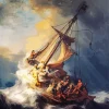 The Storm On The Sea Of Galilee Diamond Painting