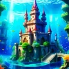Underwater Castle Diamond Painting