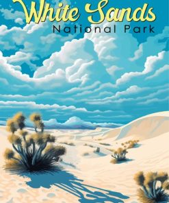 White Sands National Park Diamond Painting