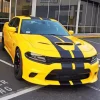 Yellow Dodge Charger Daytona Diamond Painting