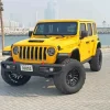 Yellow Jeep Wrangler Diamond Painting