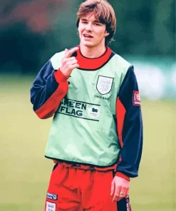 Young David Beckham Diamond Painting