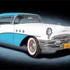 1955 Buick Skylark Diamond Painting