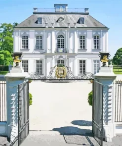 Bruhl Falkenlust Castle Diamond Painting