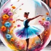 Bubble Ballerina Diamond Painting