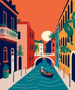 Burano Venice Diamond Painting