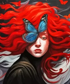 Butterfly Face Diamond Painting