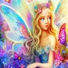 Butterfly Fairy Diamond Painting