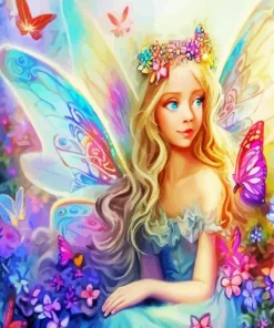 Butterfly Fairy Diamond Painting