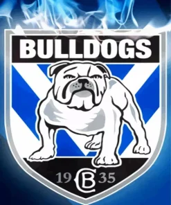 Canterbury Bankstown Bulldogs Emblem Diamond Painting