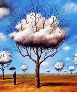 Cloud Trees Diamond Painting