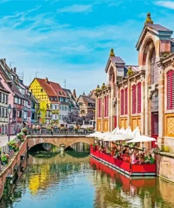 Colmar River Diamond Painting