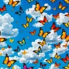 Colorful Butterflies Diamond Painting