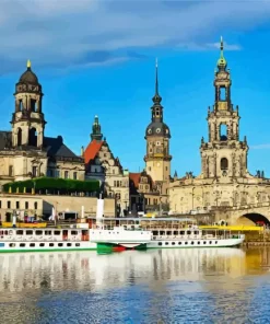Germany Bruhl Terrace Diamond Painting