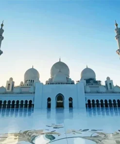 Grand Bur Dubai Mosque Diamond Painting