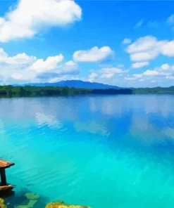 Guatemala Lachua Lake Diamond Painting