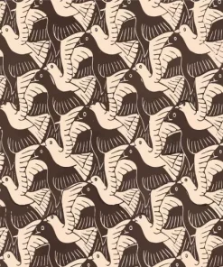 Maurits Cornelis Escher Birds Diamond Painting