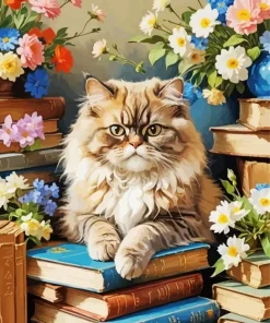 Persian Cat Art Diamond Painting
