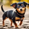 Brown And Black Chiweenie Diamond Painting