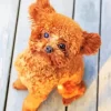 Brown Fluffy Poodle Diamond Painting