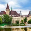 Budapest Vajdahunyad Castle Diamond Painting