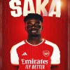 Bukayo Saka Arsenal Poster Diamond Painting